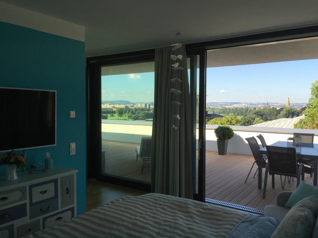 Wohnung Mit Weitblick Dresden Exterior foto