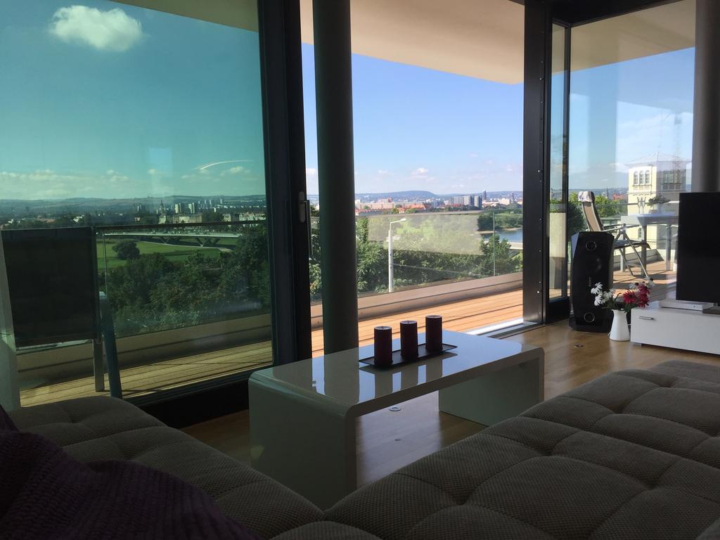 Wohnung Mit Weitblick Dresden Exterior foto