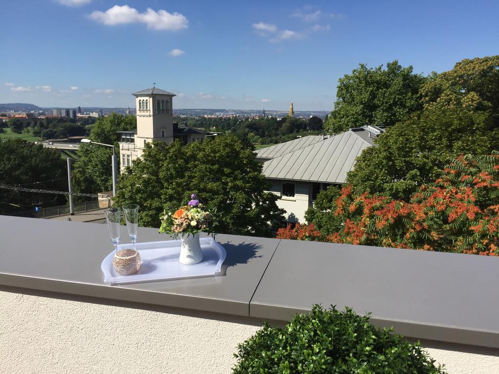 Wohnung Mit Weitblick Dresden Exterior foto